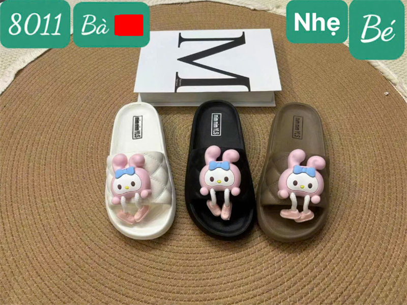 DÉP SIÊU NHẸ NỮ KB 8011 BÉ THỎ 001
