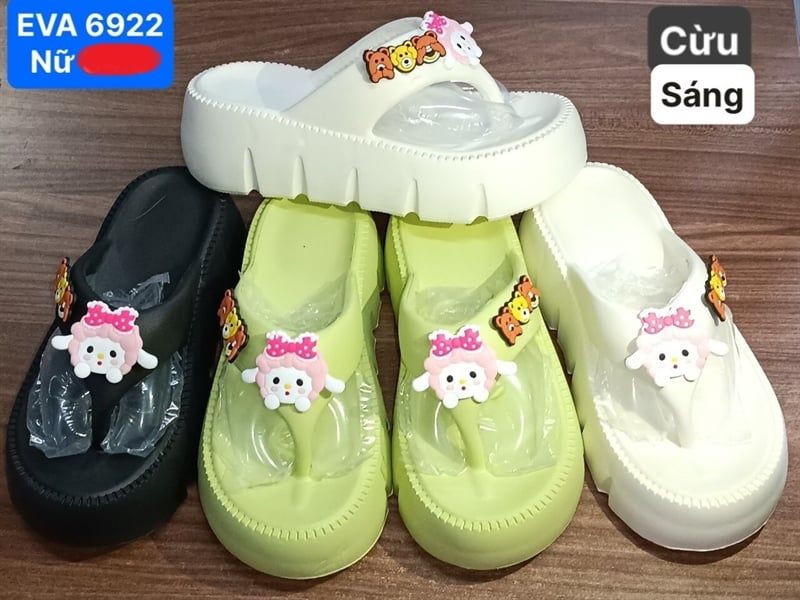  KẸP SIÊU NHẸ NỮ KB 6922 NỮ CỪU 3 THÚ 098 