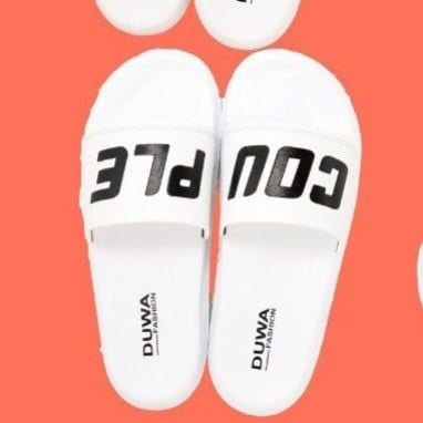  DÉP NHẸ DH206-4 NỮ TRẮNG QUAI TRẮNG COUPLE 213 