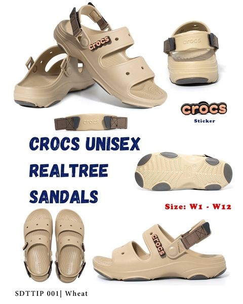  Sandal Crocs 2 quai đế liền - quai hậu tháo rời 