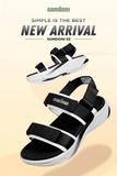  Sandal Sondoni 2 quai đế trơn - quai hậu tháo rời 