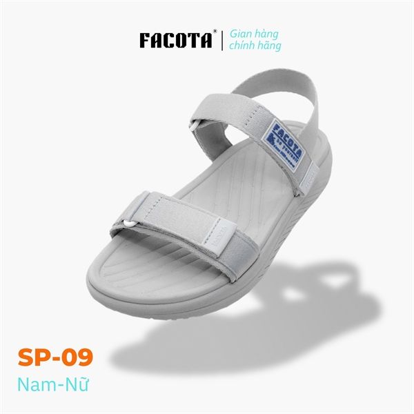  Sandal Nữ Facota 2 quai đế trơn 