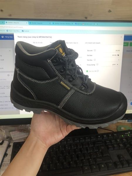  GIÀY BẢO HỘ CHỐNG ĐINH KA SIGMAPRO CỔ CAO 129 