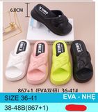  DÉP SIÊU NHẸ NỮ KB 867 NỮ QUAI CHÉO SMILE 317 