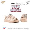Sandal Nữ Facota 3 quai bế đế trơn - quai hậu tháo rời