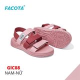  Sandal Nữ Facota 3 quai đế trơn 
