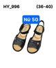 SANDAN NHỰA NỮ KB 996 LÁ KHÓA BÔNG 119
