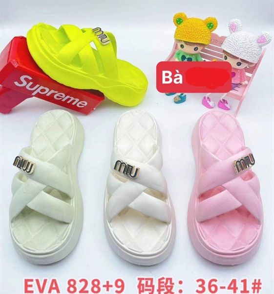  DÉP SIÊU NHẸ NỮ KB 828 NỮ QUAI CHÉO MIU 039 