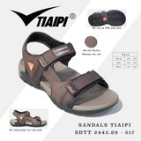  Sandal Nam Tiaipi 2 quai bế phối da đế kép 