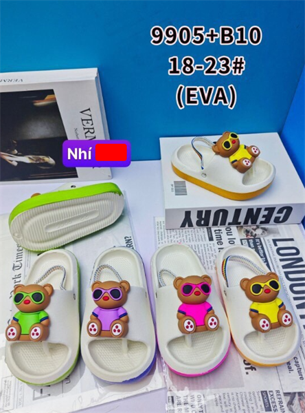  DÉP SIÊU NHẸ EM BÉ KB 9905-10 GẤU ĐEO KÍNH 489 