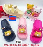  DÉP SIÊU NHẸ NỮ KB 9888 NỮ MẶT THỎ NƠ TIM BOIT 098 