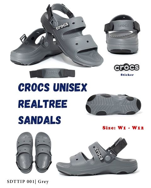  Sandal Crocs 2 quai đế liền - quai hậu tháo rời 