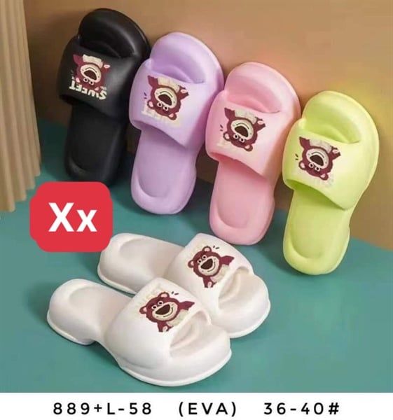  DÉP SIÊU NHẸ NỮ KB 889 NỮ GẤU 039 