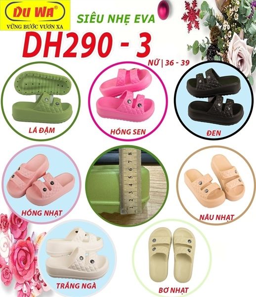  DÉP SIÊU NHẸ NỮ KB DH290-3 NỮ 2Q HÀNG ĐẶT 213 