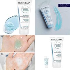 #Trắng - Gel Rửa Mặt Bioderma Atoderm Intensive Cho Da Khô 200ml