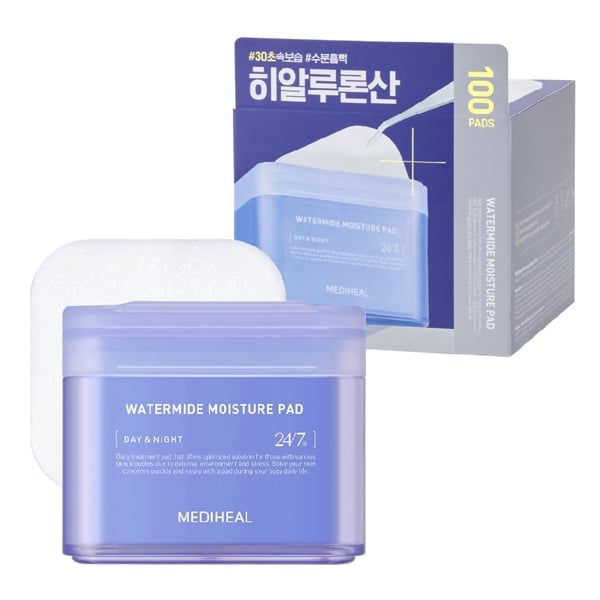 Toner Pad Mediheal Hàn Quốc 100 Pads (12/2026)Toner Pad Mediheal Watermide  Moisture Hàn Quốc 100 Pads (12/2026) – boconganhcosmetics