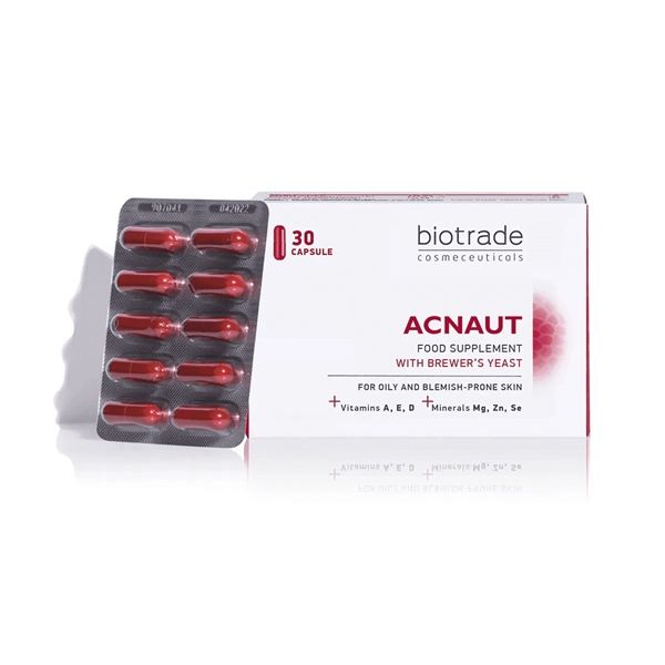 Viên Uống Trị Mụn Biotrade Acnaut Food Supplement 30 viên