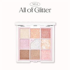 Phấn Mắt 9 Ô Unleashia Glitterpedia Hàn Quốc (8/2026)