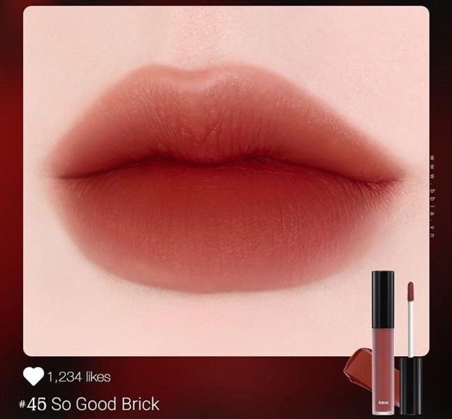 SON KEM LÌ BBIA LAST VELVET LIP TINT 5G (1/2026)