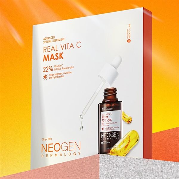 Mặt Nạ Serum Vitamin C 22% Neogen.