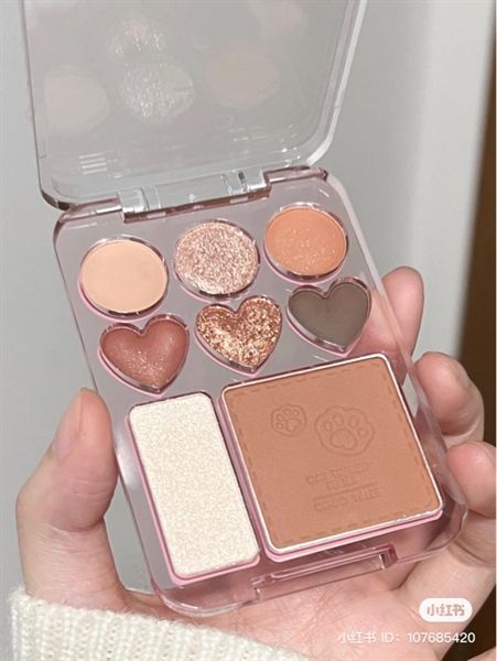 Bảng Mắt Má Highlight Gogo Tales Stick Sweet Heart 9.5g