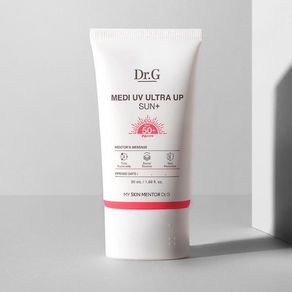 [New] Kem Chống Nắng Dr.G Medi UV Ultra Up Sun+ 50ml- Vạch Đỏ