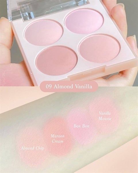 Phấn Má 4 Ô Dasique Hàn Quốc 11g (11/2026)