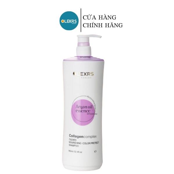 [Bản Tím] Dầu Gội Olexrs + Hair Salon Argan Oil Collagen