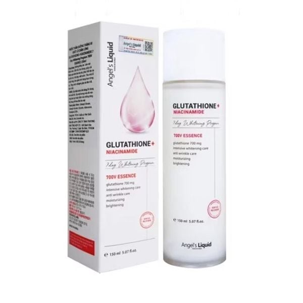 Nước Thần Angel's Liquid Glutathione + Niacinamide 7Day 700V Essence (07/2027)