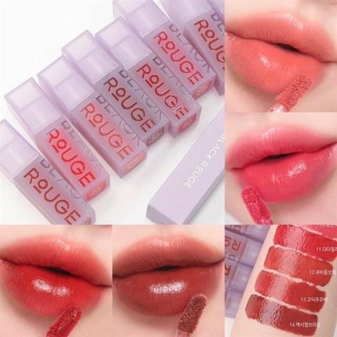 Son Kem Black Rouge Double Layer Over Velvet Ver 2