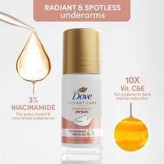 #Hồng-Lăn Khử Mùi Dove Radiant + Care 45ml