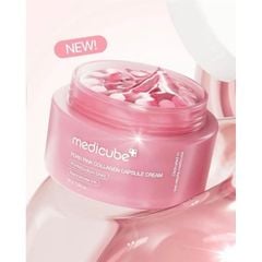 Kem Dưỡng Viên Nang Medicube PDRN Pink Collagen Capsule 55G