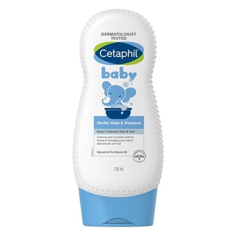 [New] Sữa Tắm Gội Em Bé Cetaphil Baby Mỹ (Nk)
