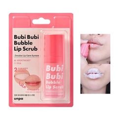 TẨY TẾ BÀO CHẾT SỦI BỌT MÔI BUBI BUBI BUBBLE LIP SCRUB HÀN QUỐC 10ML (NK)