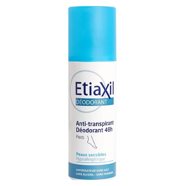Xịt Khử Mùi Etiaxil Ngăn Mồ Hôi & Giảm Mùi Hôi Chân Pháp 100m