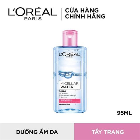 #HỒNG - TẨY TRANG LOREAL MICELLAR WATER 95ML ( 12/2025 )
