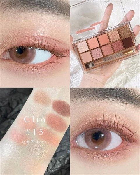 PHẤN MẮT CLIO PRO EYE PALETTE 10 Ô KÈM CỌ (09/2025) (XT)
