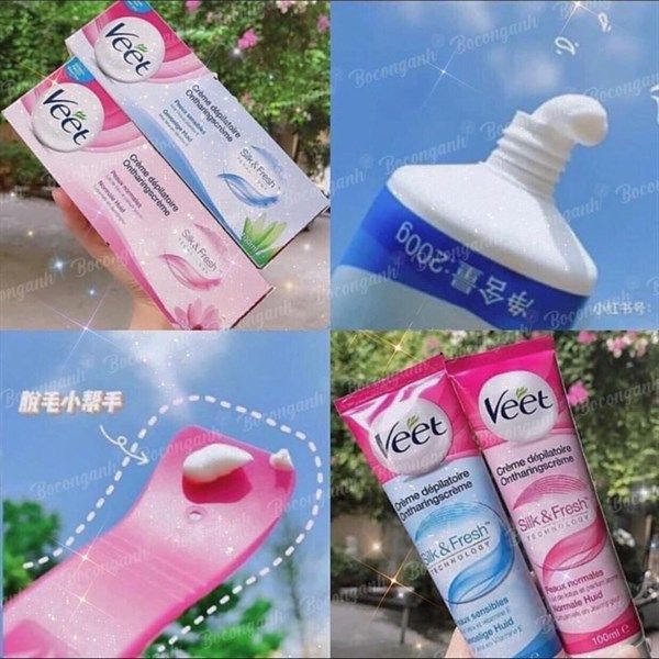 #Hồng - Tẩy Lông Veet Nhập Khẩu 50g