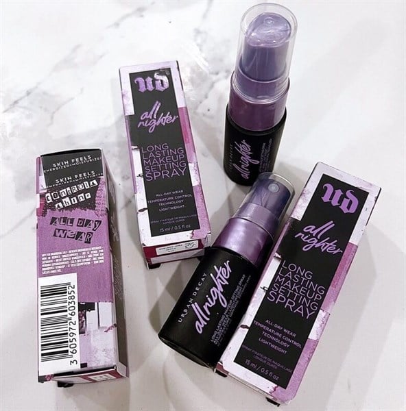 Xịt Trang Điểm Urban Decay All Nighter Long Lasting Setting Spray