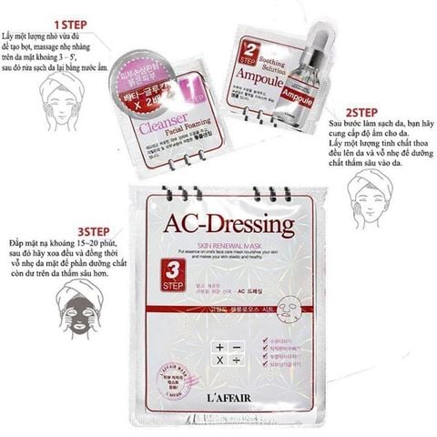 #AC-DRESSING - MẶT NẠ 3 BƯỚC L’AFFAIR (5/2025)
