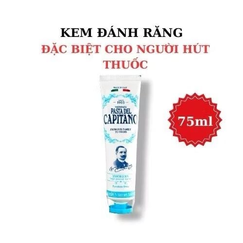 Kem Đánh Răng Pasta Del Capitano 1905 - 75ML