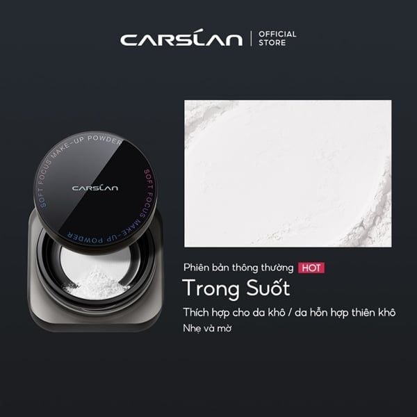 [Xách] Phấn Phủ Bột Carslan Soft Focus Nội Địa Trung 8g
