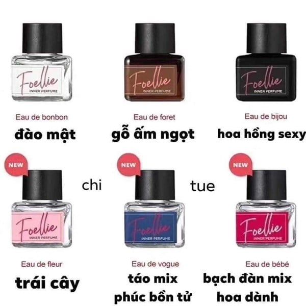 #TÍM - NƯỚC HOA VÙNG KÍN FOELLIE 5ML