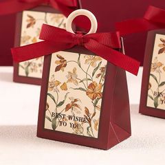 Túi Giấy Tam Giác Đứng Best Wishes To You (13.5x10x6.5cm)