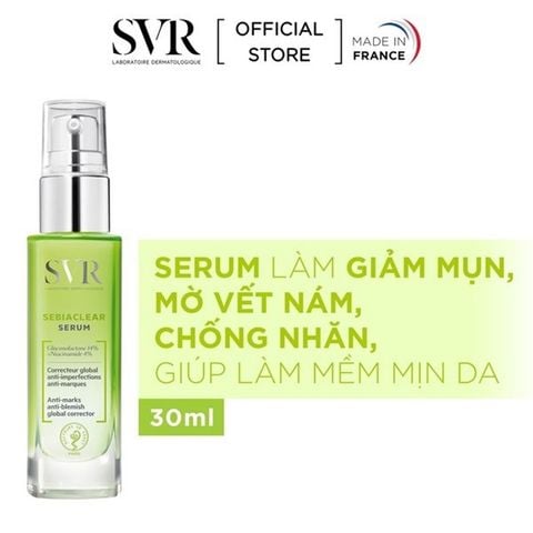 (NK) Serum Trắng Da, Giảm Mụn Sebiaclear SVR 30ml