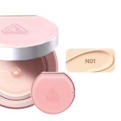 Set Phấn Nước 3CE Fitting Mesh Refill SPF40 PA+++ 11Gx2