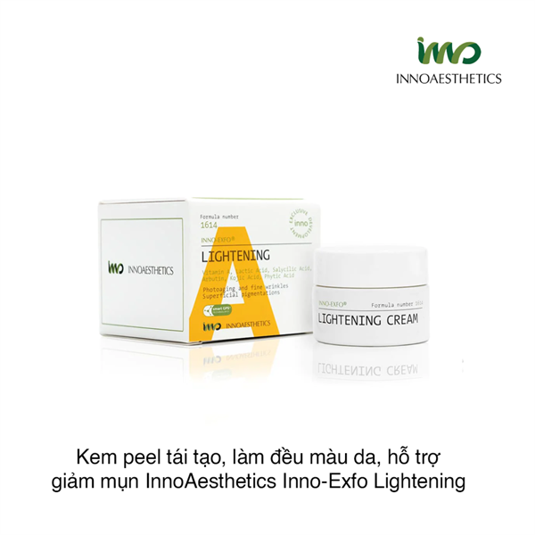 Kem Peel Tái Tạo Da InnoAesthetics Inno-Exfo Lightening 15g (11/2027)