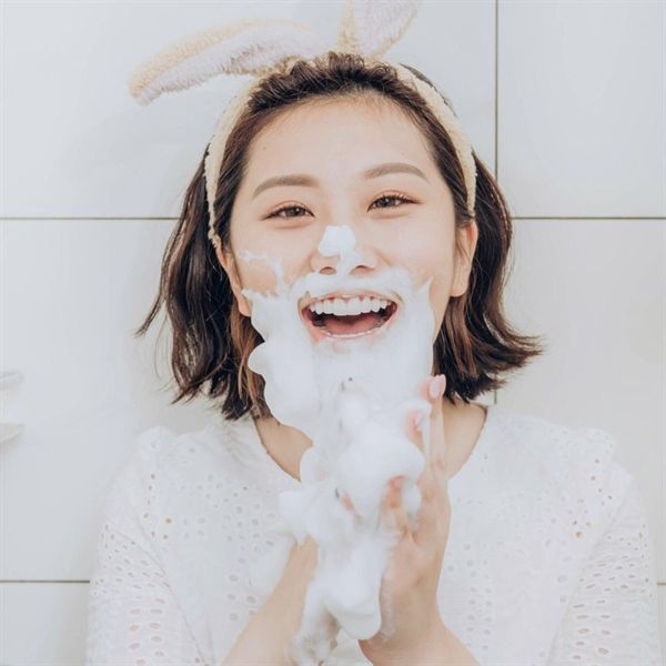 #Trắng - Sữa Rửa Mặt Perfect Whip Senka Nhập Khẩu Mini 50g
