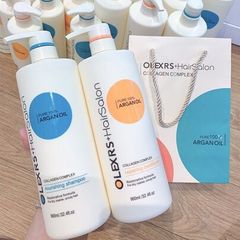 Dầu Xả Olexrs + Hair Salon Pure 100% Argan Oil (08/2027)