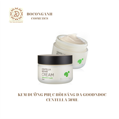 Kem Dưỡng Phục Hồi Sáng Da Goodndoc Centella 50ml